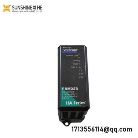 Foxboro FBM228 - Channel Isolated H1 Foundation Fieldbus Module