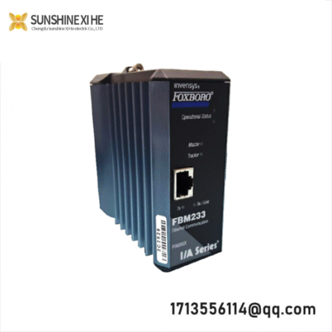 FOXBORO FBM233 High-Performance Control Module for Industrial Automation