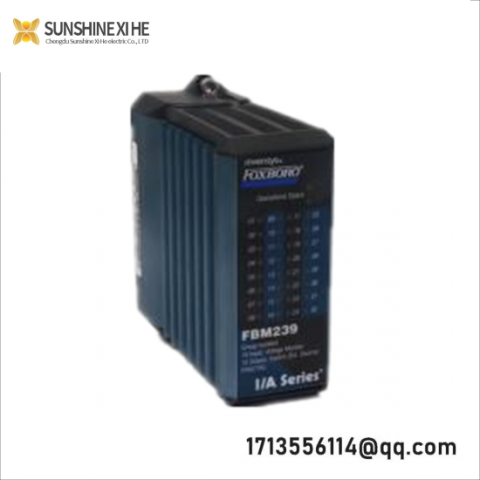 FOXBORO FBM239: 16DI/16DO Discrete Module for Industrial Control, Precision Engineered for Reliable Performance