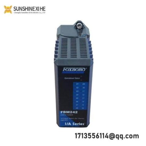 FOXBORO FBM242 P0916TA SF04071180: High-Precision Output Interface Module