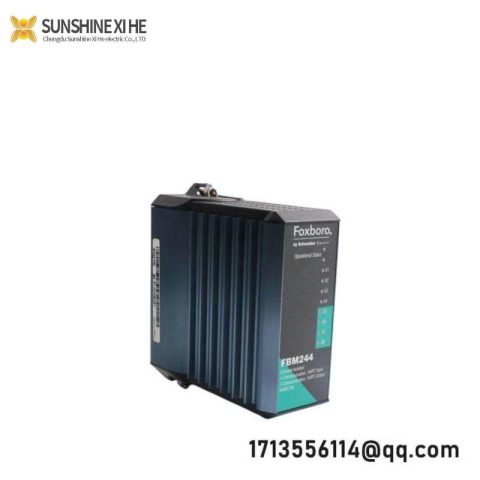 Foxboro FBM244 RH927AK: Field Device Connections, Advanced Control Solutions for Industrial Applications