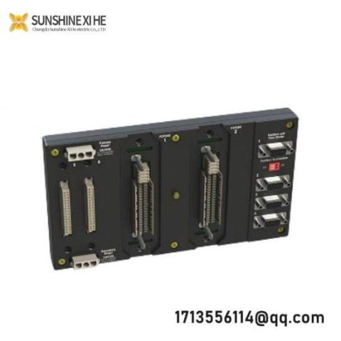 Foxboro FCP280 RH924YF Vertical-Mounted Baseplate - Industrial Control Module