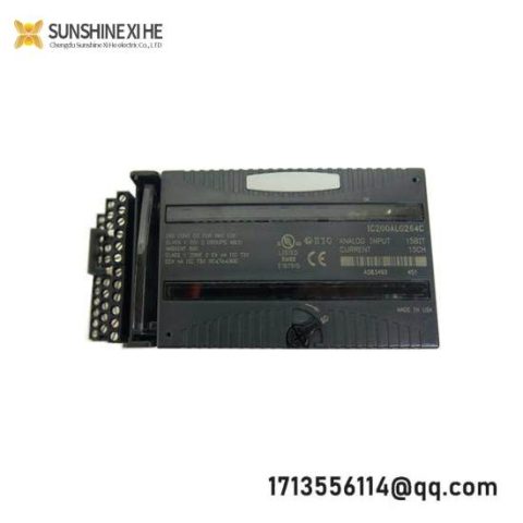 GE Fanuc IC200ALG264H Analog Input Module - Precision, Efficiency for Industrial Control