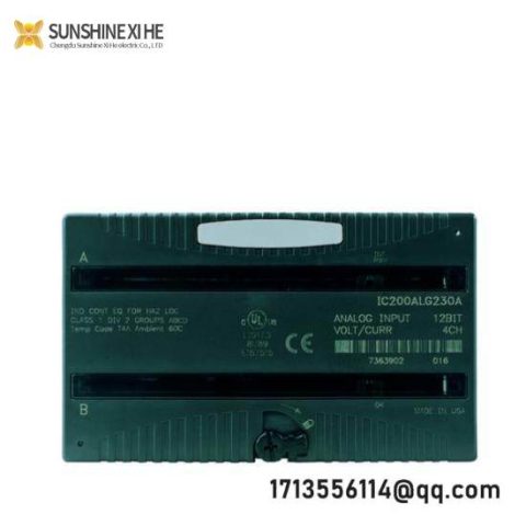 GE Fanuc IC200ALG326F Analog Output Module - High-Precision Control for Industrial Automation