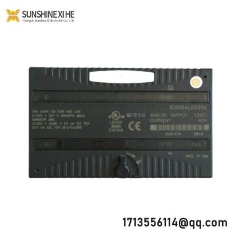 GE FANUC IC200ALG620 Analog Input I/O Module