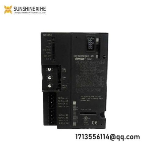 GE FANUC IC200GBI001 - Advanced Industrial Control Module