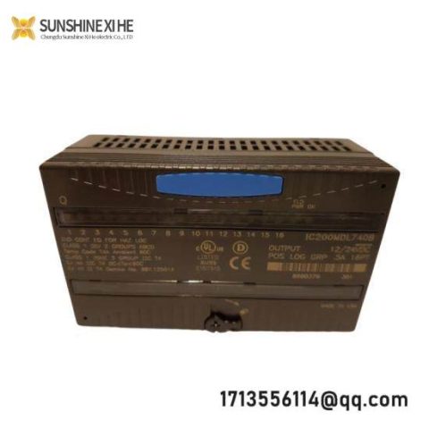 GE FANUC IC200MDL740B: Advanced Control Module for Industrial Automation