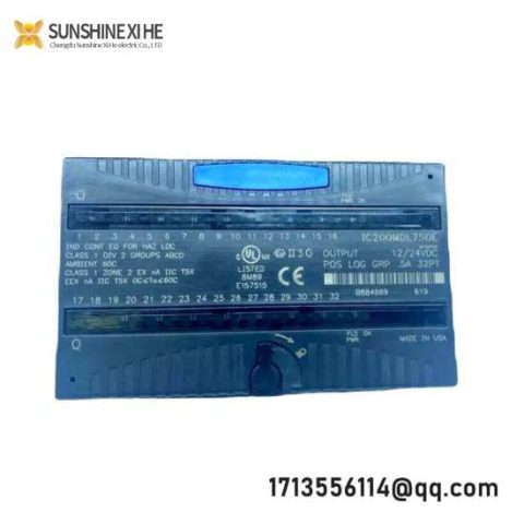 GE FANUC IC200MDL750E Control Module - Advanced Industrial Automation Solution