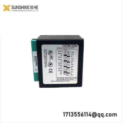 GE FANUC IC670ALG230 Analog Input Module - High-Performance, Multi-Channel Analog Data Acquisition