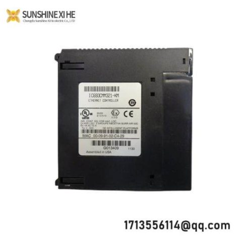 GE Fanuc IC693CMM321 Ethernet Interface Module - Series 90-30, for Industrial Control Applications
