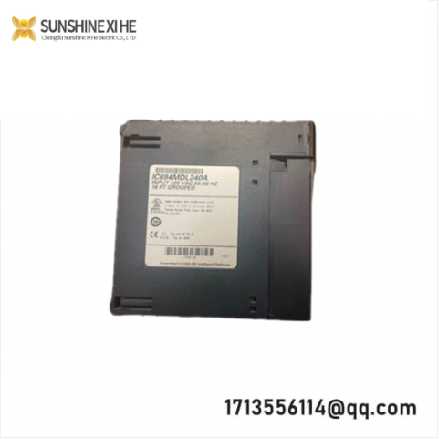 GE FANUC IC694MDL240A 120V AC Input Module, Precision Control in Industrial Automation
