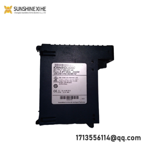 GE Fanuc IC694MDL930 Control Module for Advanced Automation Solutions