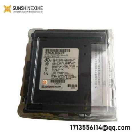GE FANUC IC695ALG708-CB Analog Output Module - Precision Control for Industrial Applications