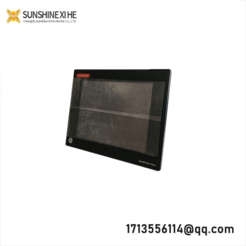 GE FANUC IC754VSF12CTD Quick Panel Control - Industrial Automation Interface Module