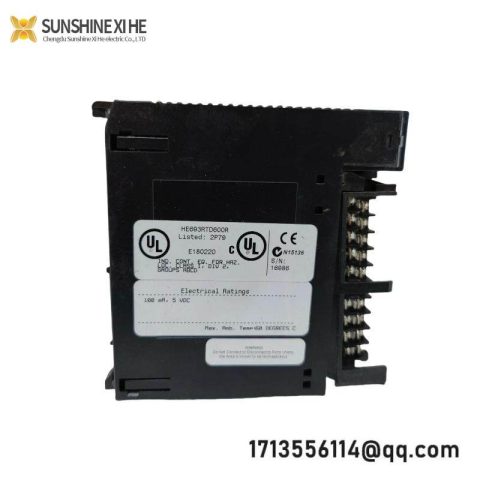 GE HE693RTD600R - High Precision RTD Input Module