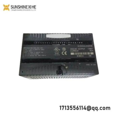 GE IC200ALG262G Analog Current Input Module: High-Precision Data Acquisition for Industrial Control Systems