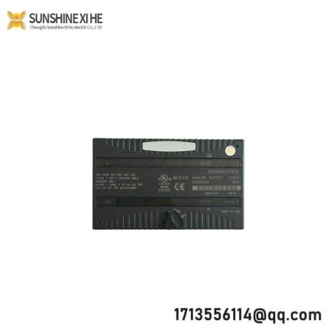GE IC200ALG320: High-Performance Output Module for Industrial Automation