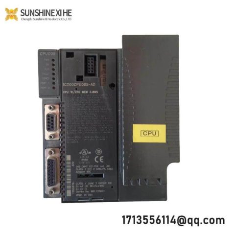GE IC200CPU005 CPU module - High-Performance Control Center