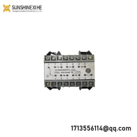 GE IC3603A177 - Advanced Relay Module for Turbine Control Systems