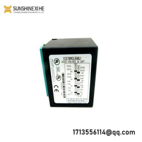 GE IC670MDL640 Discrete Output Module for Industrial Automation
