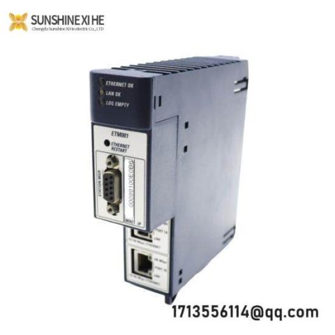GE IC695ETM001-CD Ethernet Interface Module, Industrial Control Systems, Network Communication, I/O Modules