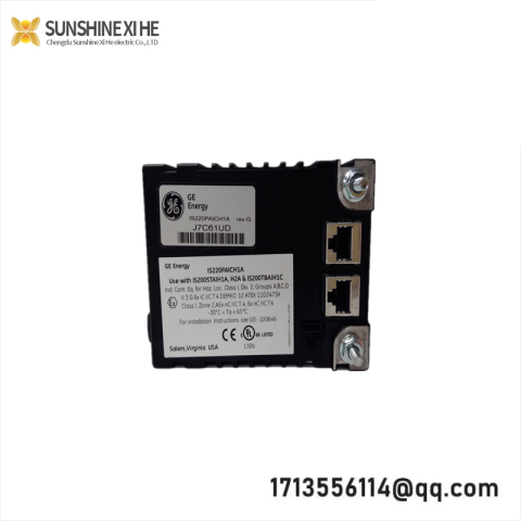 GE IS220PAICH1A: Analog I/O Board for Industrial Control Systems