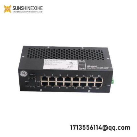 GE IS420ESWBH1A Ethernet Switch with Fiber, for Industrial Automation