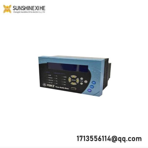 GE PQMII-A Power Quality Meter: Precise Monitoring for Industrial Control Systems