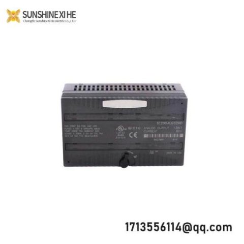 GE Fanuc IC200ALG326 Analog Output Module - High Precision Control Solution