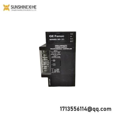 General Electric FANUC IC693PWR330F Power Supply - High-Performance AC Power Module