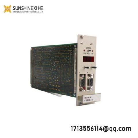 HIMA F8620/4 - High-Performance CPU Module for Industrial Automation