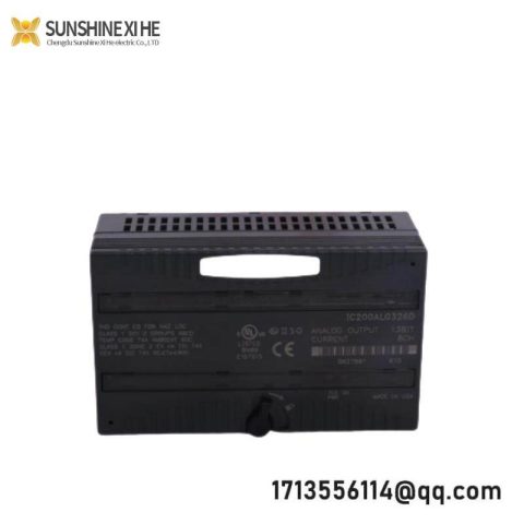 GE IC200ALG326D Analog Output Module - Precision Control for Industrial Automation
