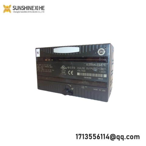 GE Fanuc IC200ALG327: High-Precision Analog Output Module