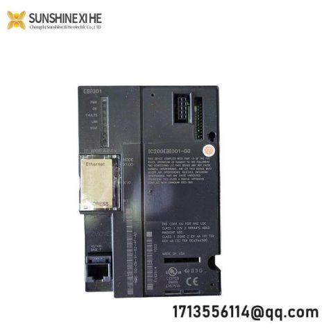 GE Automation IC200EBI001 Ethernet Network Interface Unit, Compact & High-Speed Networking Solution
