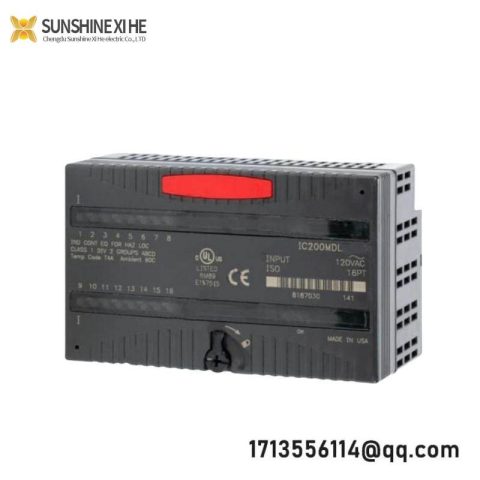 GE IC200MDL241 AC Input Module - 16 Point, for Industrial Control Systems