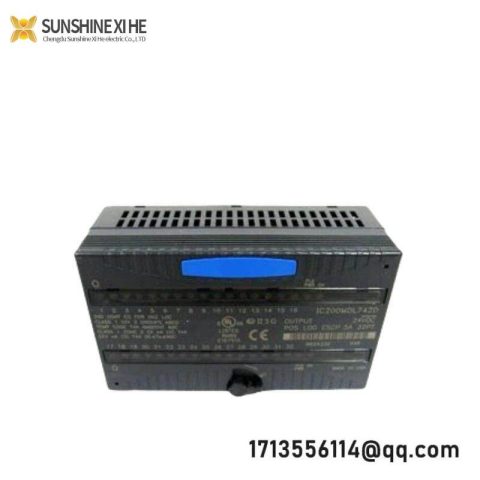 GE IC200MDL742: VersaMax Discrete Output Module for Advanced Control Solutions