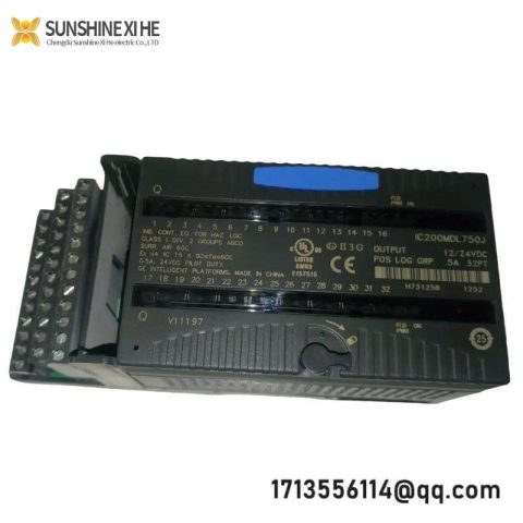 GE IC200MDL750J: Advanced VersaMax Output Module for Industrial Automation