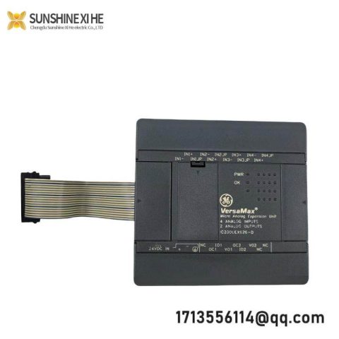GE IC200UEX626: 6-Channel Analog Expansion Module for Advanced Process Control