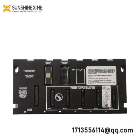 GE IC693CPU313X 05 Slot CPU Chassis - Advanced Modular Control System