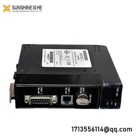 GE IC693CPU351: Single Slot CPU Module, Precision Control at Its Core