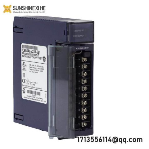GE IC694ALG233 Analog Current Input Module - Advanced Industrial Automation Solution