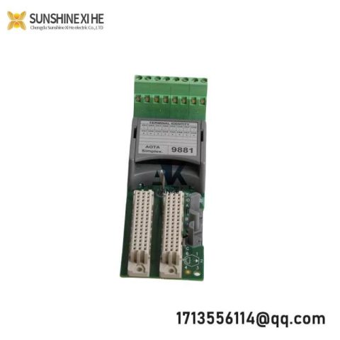 ICS Triplex T9881: High-Precision Analogue Output Module for Industrial Control Systems