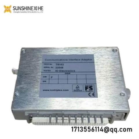 ICS Triplex Trusted T8153 - Industrial PLC Module, Advanced Control Solutions