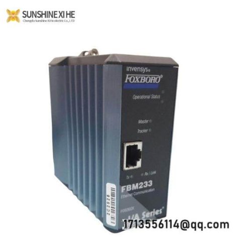 Invensys Foxboro FBM233 - I/A Series, Control Module