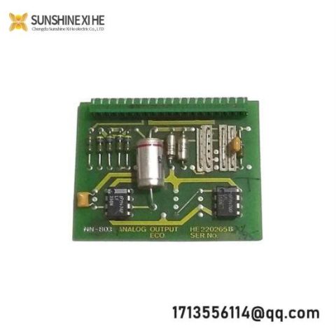 Kongsberg NN803.2: High-Precision Analog Output Adaptor for Industrial Control Solutions
