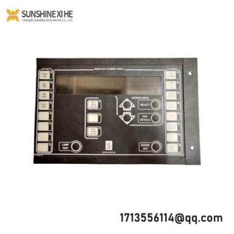 Kongsberg WCU 8100261 - High-Fidelity Watch Cabin Unit, for Precise Industrial Control