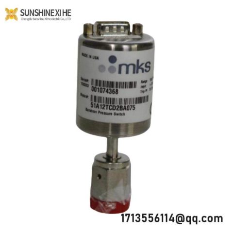 MKS Pressure Switch 51A12TCD2BA075 - Advanced Industrial Control Solution