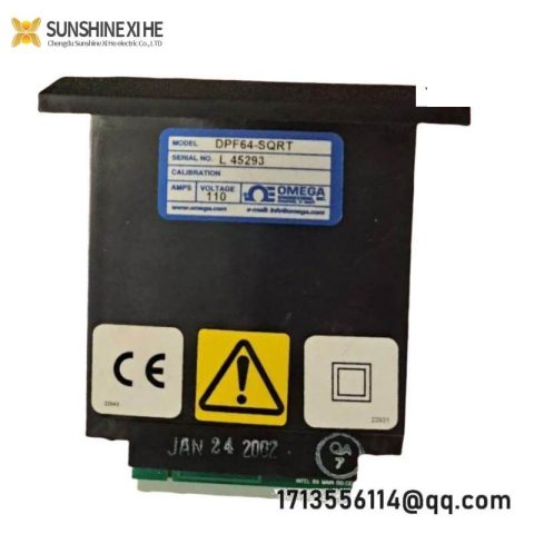 Omega DPF64-SQRT 110/220VAC Rate Meter, Precise Energy Measurement Solution