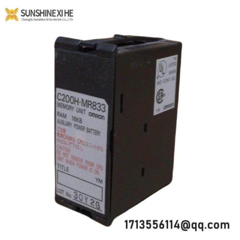 OMRON C200H-MR833 Memory Module Cartridge: Enhancing Industrial Control Systems