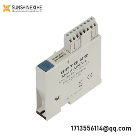 Opto22 SNAP-AIMA-4 Analog Current Input Module: Advanced Automation Solutions for Industry